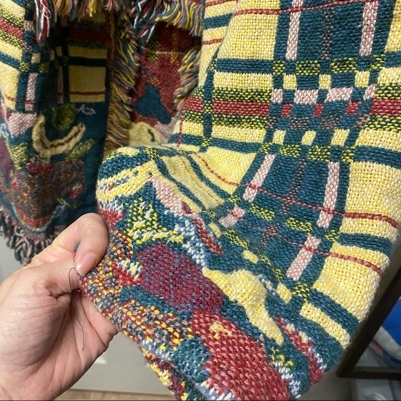 Fun eclectic throw shawl one size fits‎ most - Picture 5 of 7